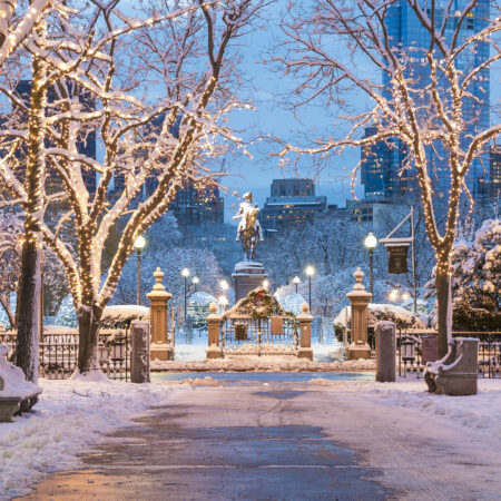 New York e Boston: Luci di Natale